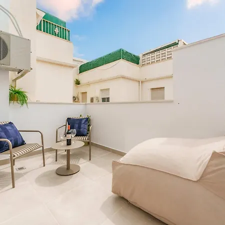 Stylish 3bd With Rooftop Jacuzzi - Artes Málaga