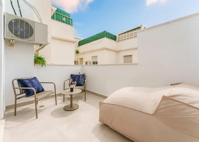 Stylish 3bd With Rooftop Jacuzzi - Artes Málaga